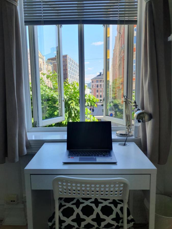 Bright And Charming Apartment From 1878 With View To The New National Museum In Oslo Exterior foto