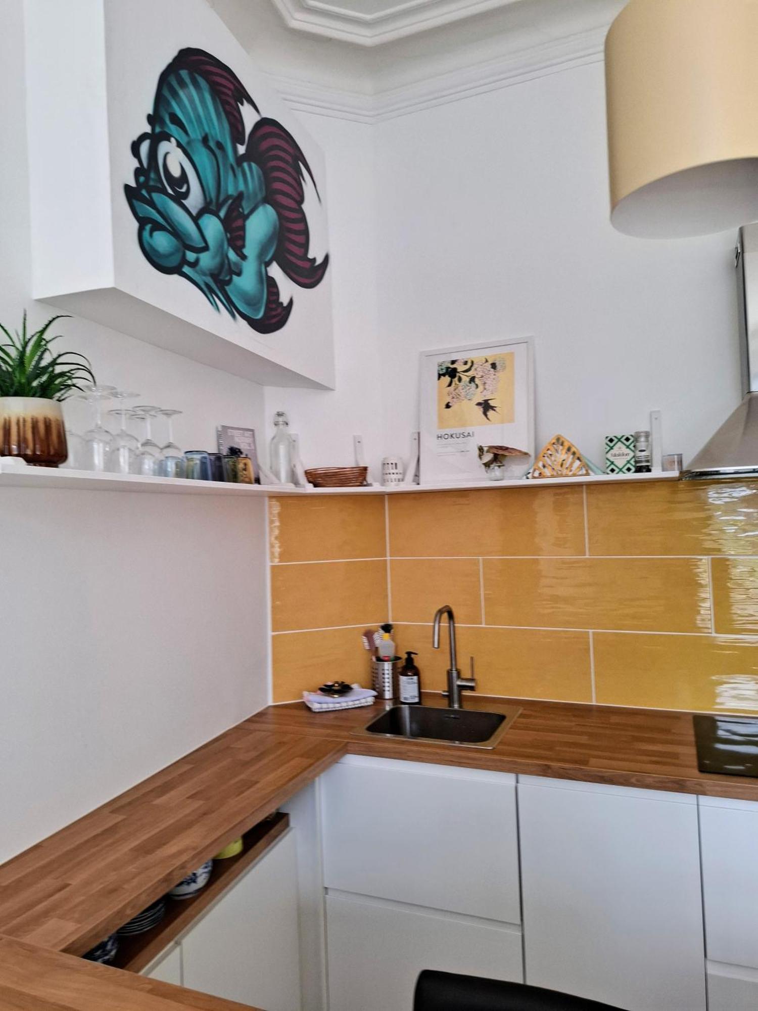 Bright And Charming Apartment From 1878 With View To The New National Museum In Oslo Exterior foto