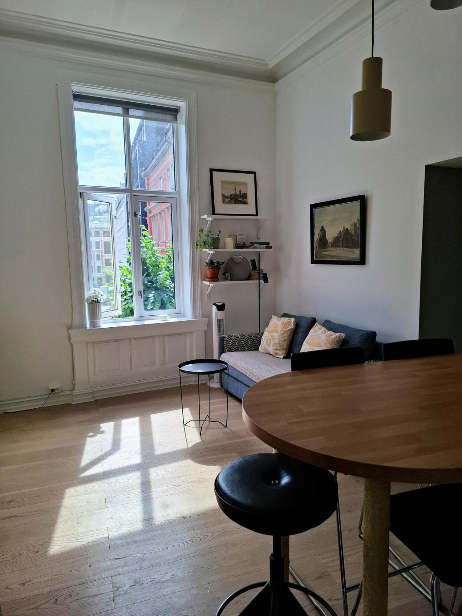 Bright And Charming Apartment From 1878 With View To The New National Museum In Oslo Exterior foto